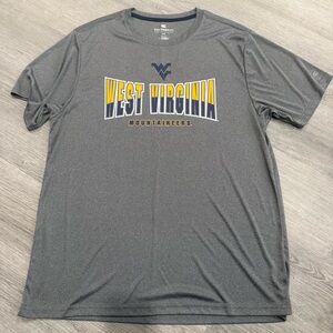 Colosseum West Virginia Gray Short Sleeve Tee